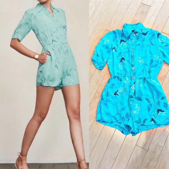 Reformation Gilly Floral Romper - Picture 4 of 8